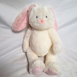 Ganz White Blossom Bunny Plush NWT Easter Rabbit 16" Toy